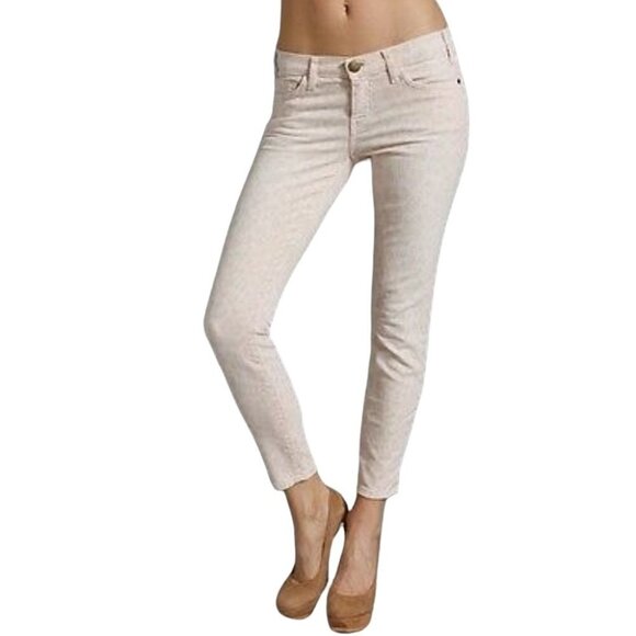 Current/Elliot “The Stiletto” Skinny Dusty Peach Jeans - Picture 1 of 14